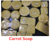 Carrot Soap Bar For Hair & Body (1 KG)