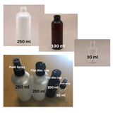 High Quality Empty Bottles For Shampoo, Essential Oil etc., All Your DIY Needs