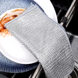 20 pcs Multipurpose Metal Wire Dishwashing Cleaning Rags (Size 20x20cm)