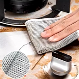 20 pcs Multipurpose Metal Wire Dishwashing Cleaning Rags (Size 20x20cm)