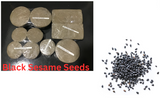 Black Sesame Seeds Soap Bar For Hair & Body (1 KG)